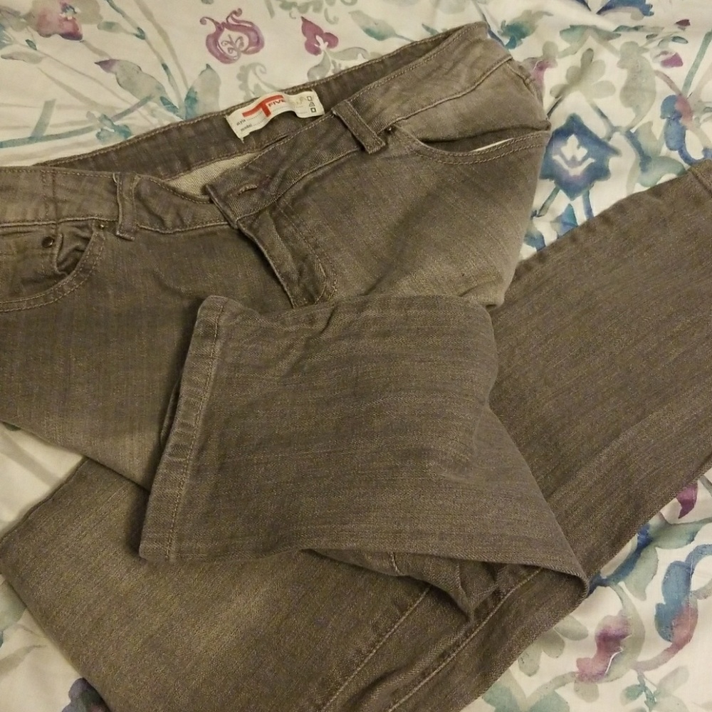 Gray jeans